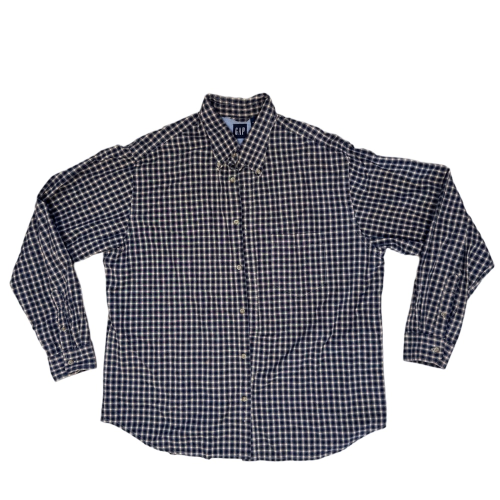 Vintage GAP Long Sleeve Plaid Button Up Shirt
